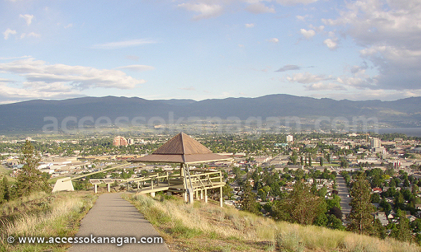 Lookout Tower on Knox Mountain (Kelowna)
